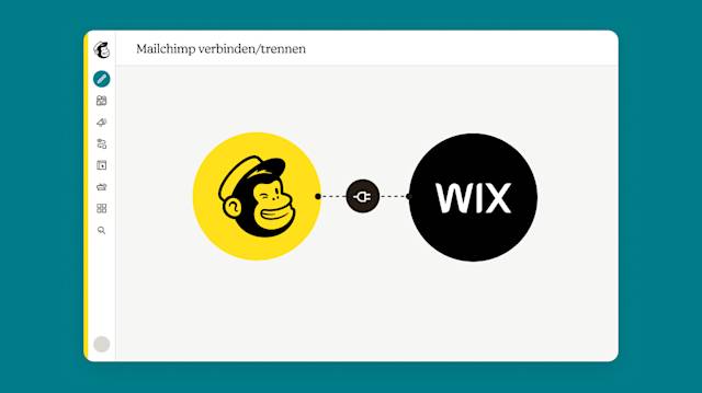 Mailchimp für Wix verbinden oder trennen