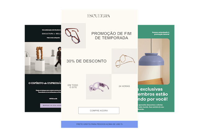 Escolha e personalize o modelo de design correto